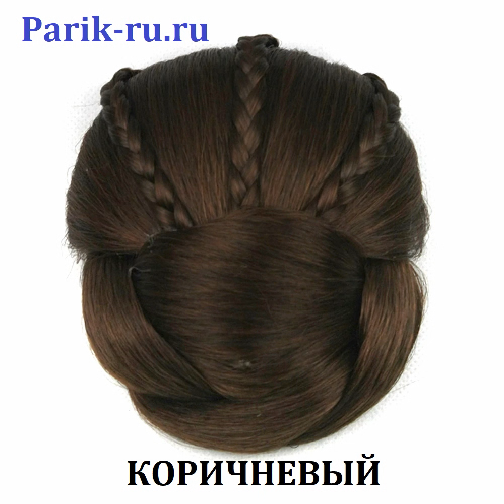 Шиньон пучок из искусственных волос "Королева"